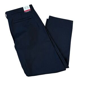 English Laundry Men Black Straight Fit Dress‎ Pants Trousers 34x29